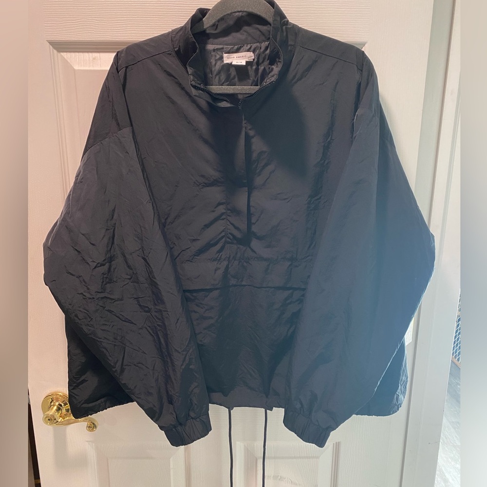 NWT Good American Essential Anorak size 3/4